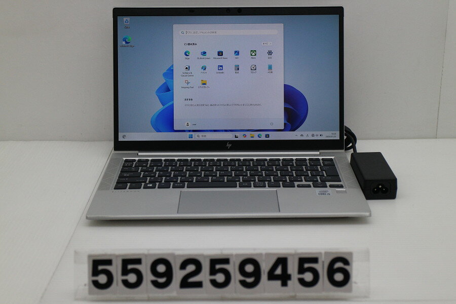 hp EliteBook 830 G7 Core i5 10210U 1.6GHz/8GB/256GB(SSD)/13.3W/FHD(1920x1080)/Win11【中古】【20260129】