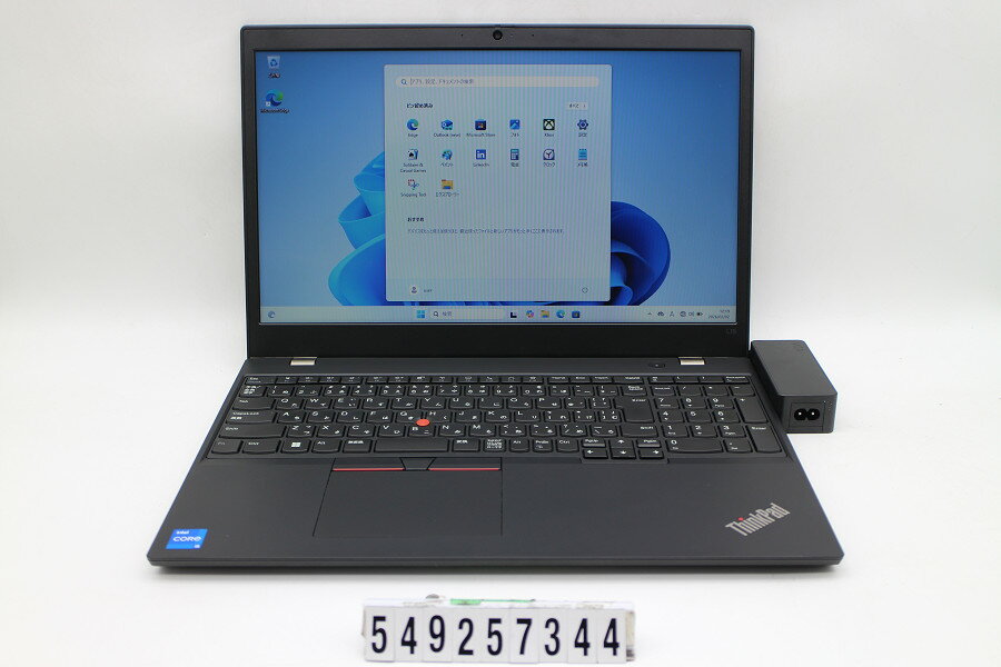 15 inches - Lenovo ThinkPad L15 Gen2 Core i5 1135G7 2.4GHz/8GB/256GB(SSD)/15.6W/FWXGA(1366x768)/Win11【中古】【20260204】