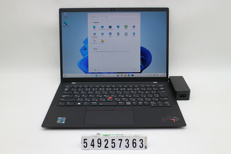Lenovo ThinkPad X1 Carbon 9th Gen Core i5 1135G7 2.4GHz/8GB/256GB(SSD)/14W/WUXGA(1920x1200)/Win11【中古】【20260204】