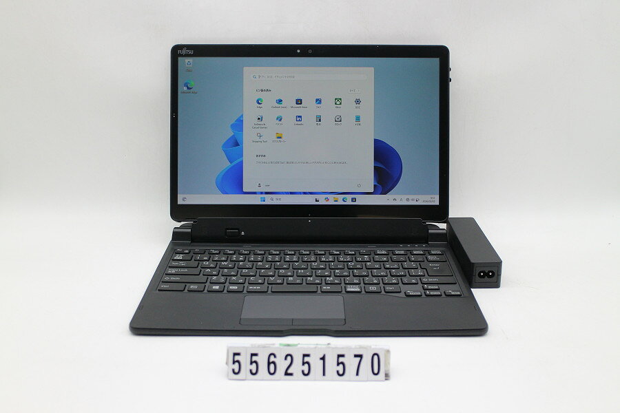 富士通 ARROWS Tab Q739/AE Core i3 8145U 2.1GHz/4GB/128GB(SSD)/13.3W/FHD(1920x1080) タッチパネル/Win11【中古】【20260204】