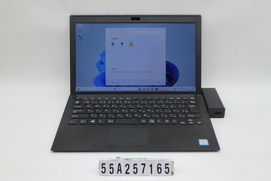 VAIO VJPG11C11N Core i7 8550U 1.8GHz/8GB/256GB(SSD)/13.3W/FHD(1920x1080)/Win11【中古】【20260203】