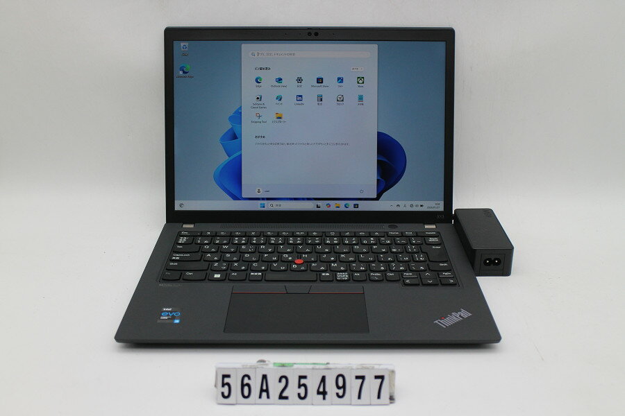 Lenovo ThinkPad X13 Gen2 Core i5 1135G7 2.4GHz/8GB/256GB(SSD)/13.3W/WUXGA(1920x1200)/Win11【中古】【20260203】