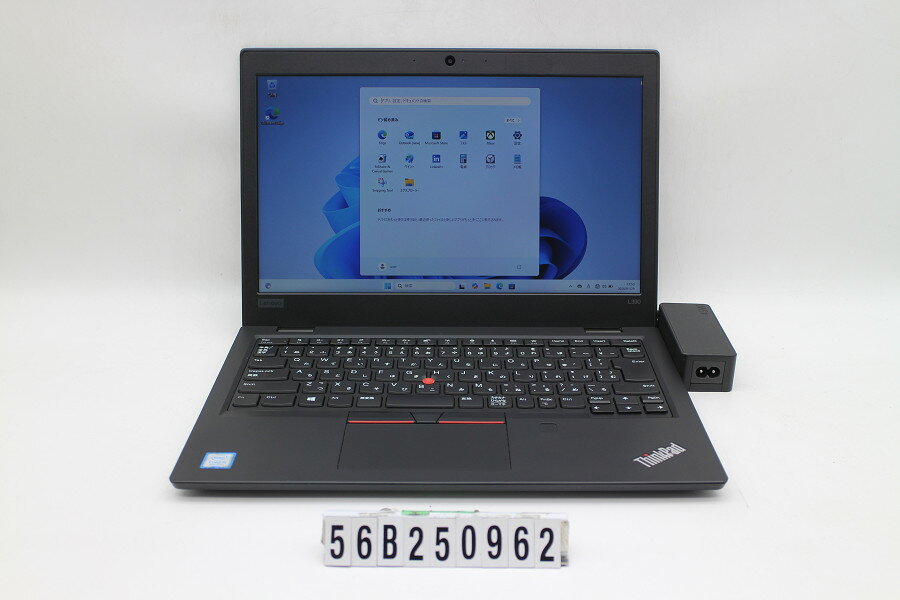 Lenovo ThinkPad L390 Core i5 8265U 1.6GHz/8GB/256GB(SSD)/13.3W/FWXGA(1366x768)/Win11【中古】【20260204】(2.0)