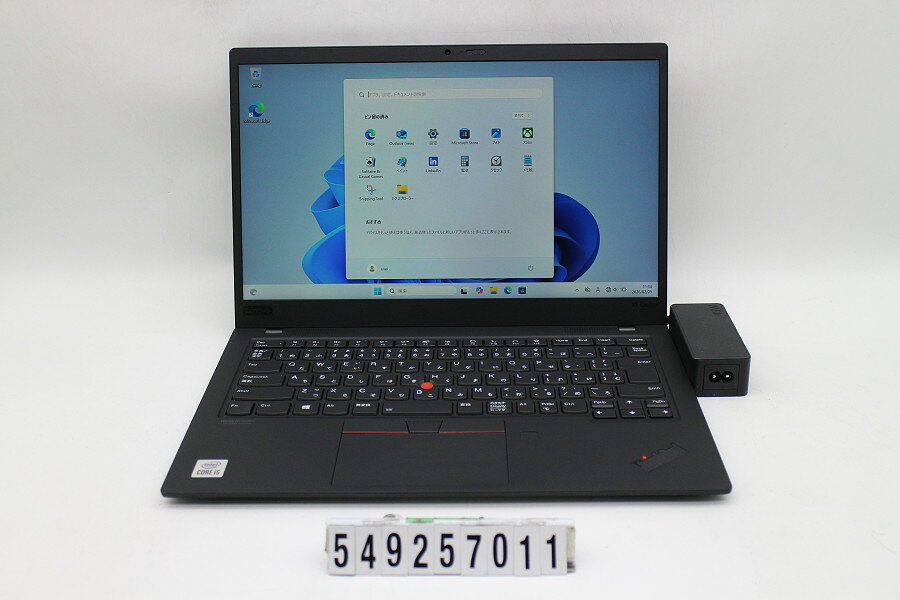 Lenovo ThinkPad X1 Carbon 8th Gen Core i5 10210U 1.6GHz/8GB/256GB(SSD)/14W/FHD(1920x1080)/Win11【中古】【20260212】