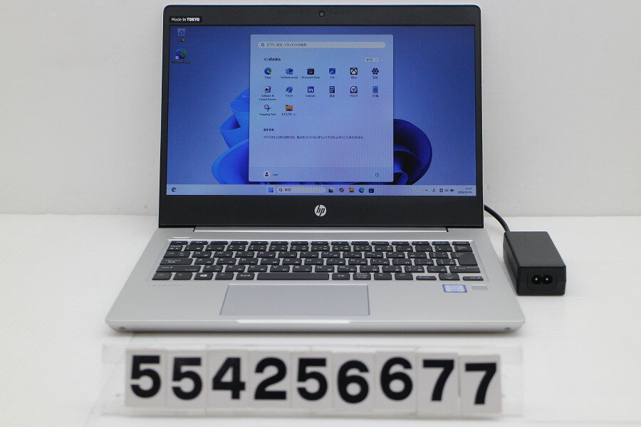 hp ProBook 430 G6 Core i3 8145U 2.1GHz/8GB/256GB(SSD)/13.3W/FWXGA(1366x768)/Win11【中古】【20260212】
