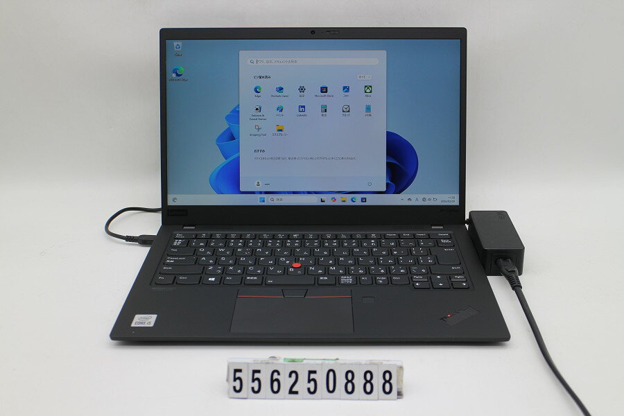 eMachines - Lenovo ThinkPad X1 Carbon 8th Gen Core i5 10210U 1.6GHz/8GB/256GB(SSD)/14W/FHD(1920x1080)/Win11【中古】【20260212】