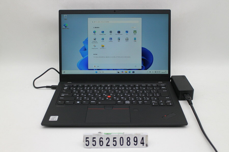 13 吋 - Lenovo ThinkPad X1 Carbon 8th Gen Core i5 10210U 1.6GHz/8GB/256GB(SSD)/14W/FHD(1920x1080)/Win11【中古】【20260212】