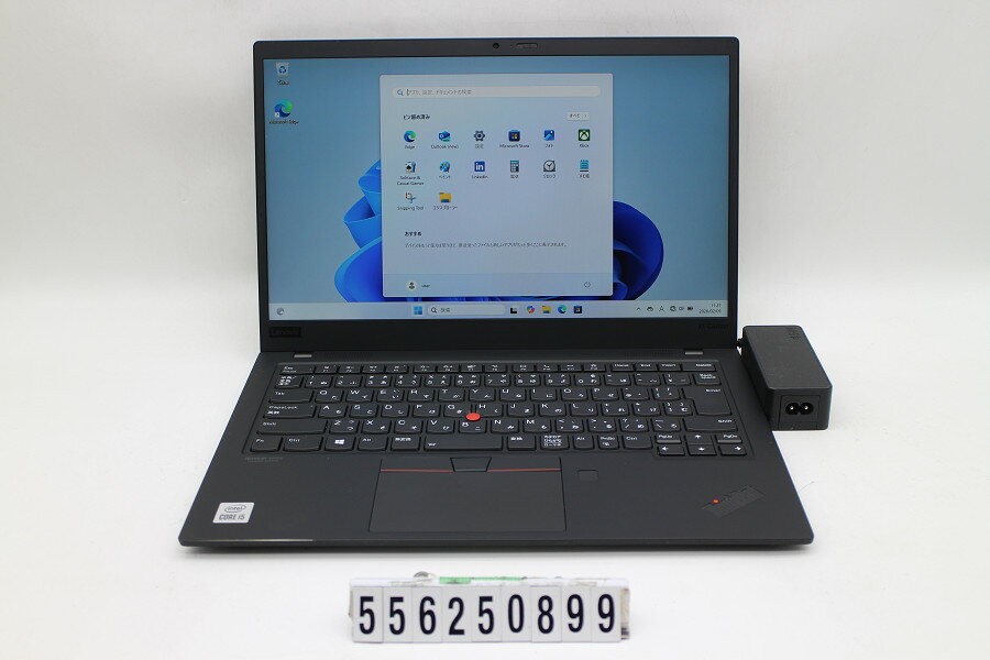 Lenovo ThinkPad X1 Carbon 8th Gen Core i5 10210U 1.6GHz/8GB/256GB(SSD)/14W/FHD(1920x1080)/Win11【中古】【20260212】