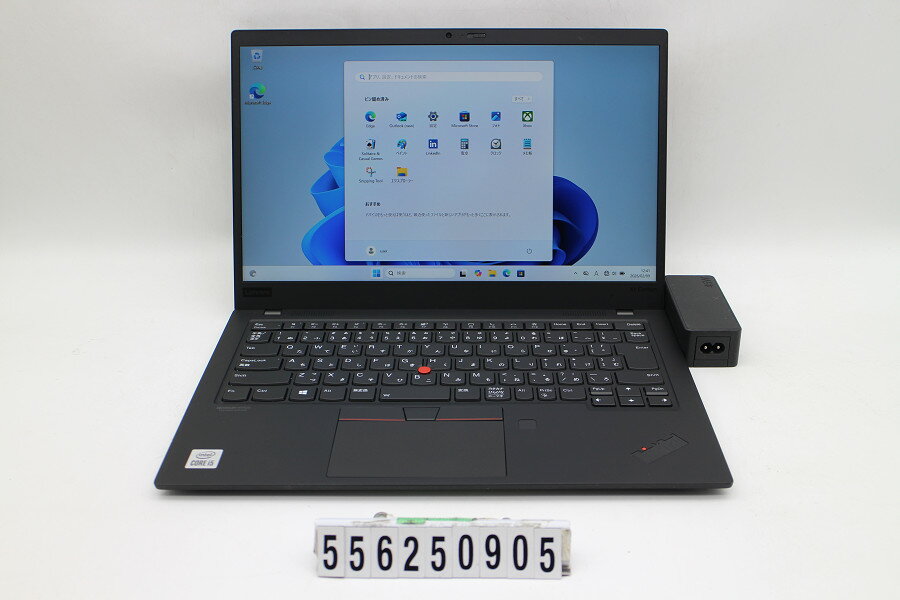 Lenovo ThinkPad X1 Carbon 8th Gen Core i5 10210U 1.6GHz/8GB/256GB(SSD)/14W/FHD(1920x1080)/Win11【中古】【20260212】