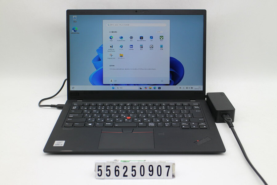 Lenovo ThinkPad X1 Carbon 8th Gen Core i5 10210U 1.6GHz/8GB/256GB(SSD)/14W/FHD(1920x1080)/Win11【中古】【20260212】