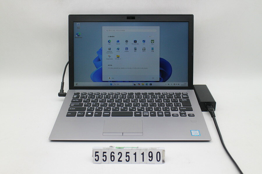 VAIO VJPG11C11N Core i5 8250U 1.6GHz/8GB/256GB(SSD)/13.3W/FHD(1920x1080)/Win11【中古】【20260225】