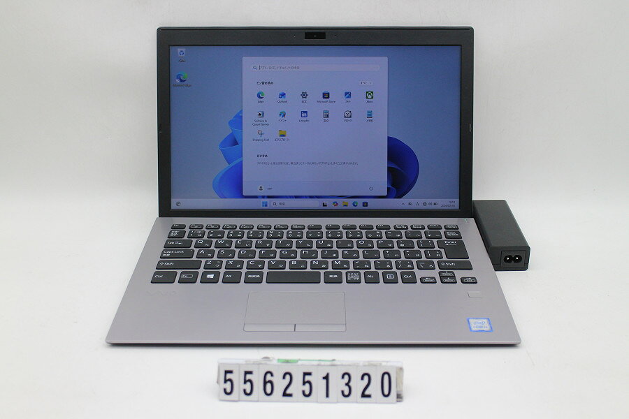 VAIO VJPG11C11N Core i5 8250U 1.6GHz/8GB/256GB(SSD)/13.3W/FHD(1920x1080)/Win11【中古】【20260225】