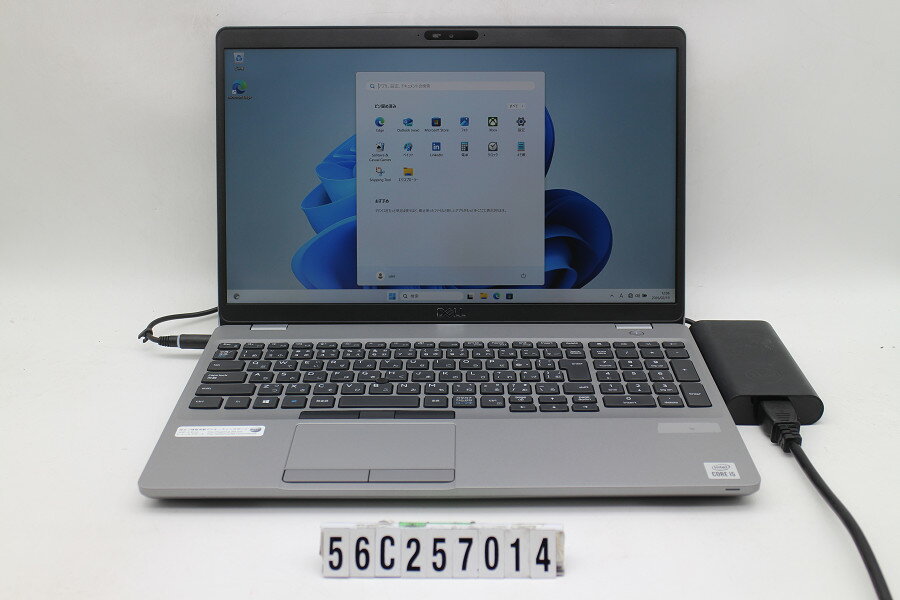 15 inches - DELL Latitude 5511 Core i5 10400H 2.6GHz/8GB/256GB(SSD)/15.6W/FHD(1920x1080)/Win11/NVIDIA GeForce MX250【中古】【20260225】