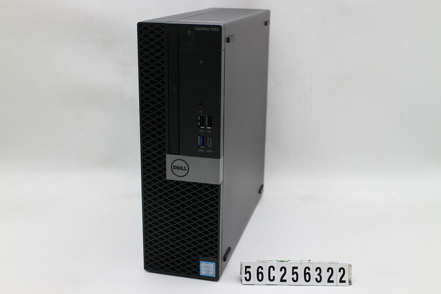 DELL Optiplex 7050 SFF Core i7 6700 3.4GHz/16GB/256GB(SSD)/DVD/RS232C/Win10【中古】【20260305】