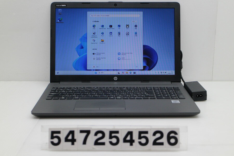 樂天商城 - hp 250 G7 Core i3 1005G1 1.2GHz/8GB/256GB(SSD)/Multi/15.6W/FWXGA(1366x768)/Win11【中古】【20260324】