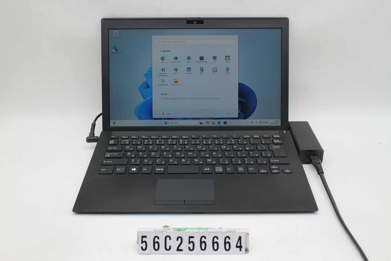 樂天商城 - VAIO VJPG13C11N Core i5 1035G1 1GHz/8GB/256GB(SSD)/13.3W/FHD(1920x1080)/Win11【中古】【20260319】