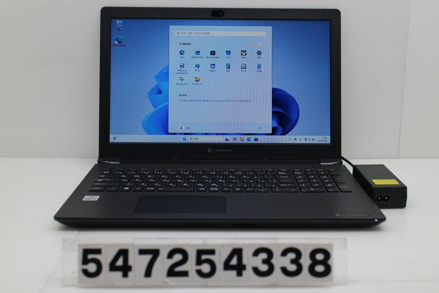 樂天商城 - dynabook dynabook BJ65/FS Core i3 10110U 2.1GHz/8GB/256GB(SSD)/Multi/15.6W/FWXGA(1366x768)/Win11【中古】【20260331】