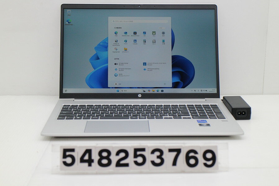 15 inches - hp ProBook 450 G9 Core i7 1255U 1.7GHz/16GB/256GB(SSD)/15.6W/FHD(1920x1080)/Win11【中古】【20260407】