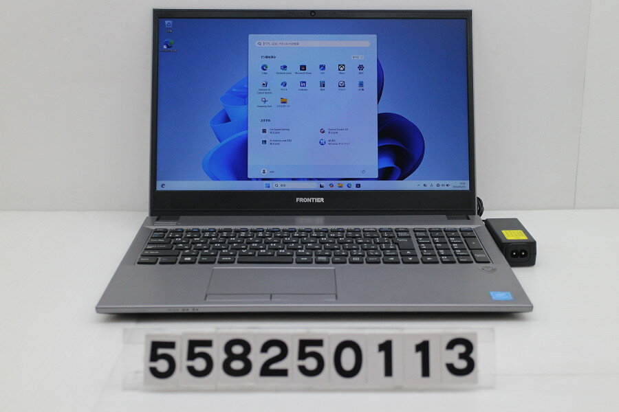 15 inches - FRONTIER NLKR Series Pentium Gold 5405U 2.3GHz/8GB/256GB(SSD)/15.6W/FHD(1920x1080)/Win11【中古】【20260331】