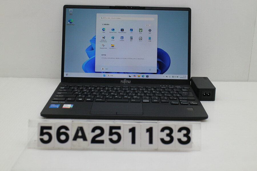 13 inches - 富士通 LIFEBOOK U9311/F Core i5 1145G7 2.6GHz/8GB/256GB(SSD)/13.3W/FHD(1920x1080)/Win11【中古】【20260331】
