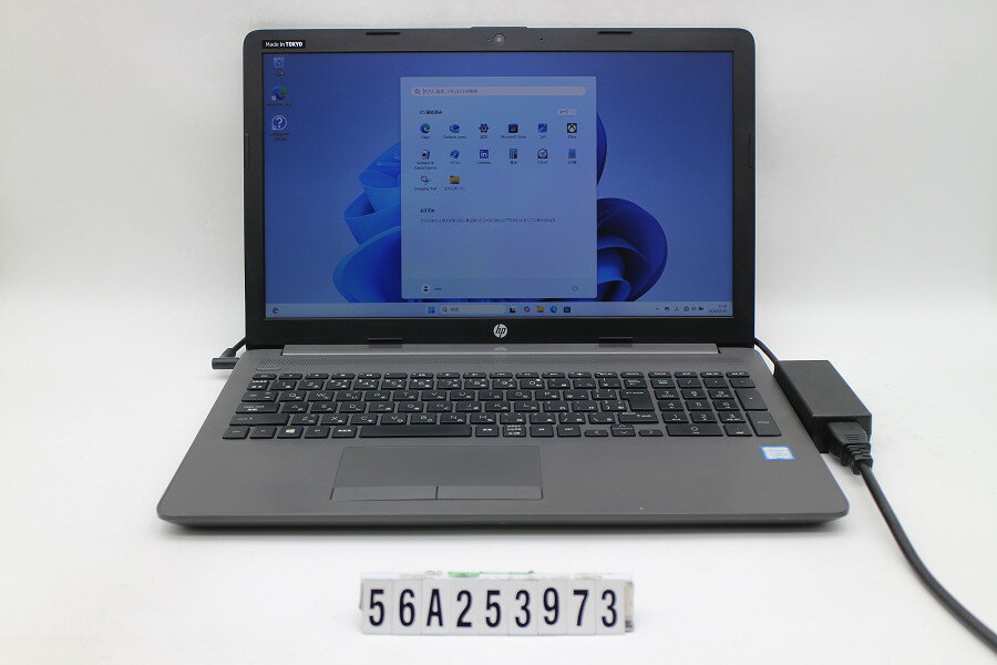 12 inches - hp 250 G7 Core i5 8265U 1.6GHz/8GB/128GB(SSD)/Multi/15.6W/FHD(1920x1080)/Win11【中古】【20260331】