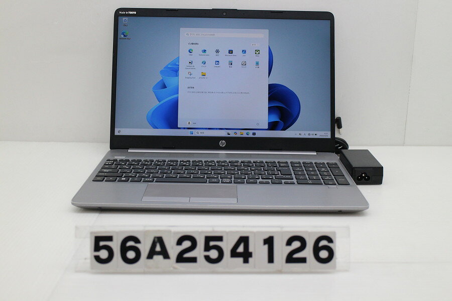 商品情報 No.56A254126メーカーhp商品名 型番・型名250 G8※508M3AV仕様■基本スペック　・CPU：Corei5 1135G7 2.4GHz(4コア8スレッド)　・メモリ：8192MB(4GB×2枚(空きスロットなし))　・HDD：128GB(SSD)　・VGA：オンボード　・DRIVE：なし　・モニター：15.6インチワイドFHD(1920x1080)　・その他機能：無線LAN Bluetooth SDスロット USB3.0 HDMI Webカメラ テンキー付キーボード 指紋認証 USB(Type-C)　・リカバリ：11 Pro 64bitリカバリ済(OS導入済)状態・動作状況■動作：中古動作品 ※液晶パネル面：確認した限り目立つ傷なし ※液晶表示：確認した限り薄い白シミあり ※バッテリ状態：充電駆動可能 ※バッテリは保証対象外となります。外観■汚れ　・外装汚れ若干有り。■シール痕　・若干あり。■傷　・外装に使用に差し支えない擦り傷がございます。■その他　・中古品のため使用に差し支えない傷、汚れがある場合がございます。　・本体内外装は清掃しておりますが、多少の汚れが残っている可能性がございます。　・全体摩耗 擦り傷 天板傷 パームレスト摩耗 傷 タッチパッド摩耗あり　・キーボード特記事項：若干摩耗あり附属品■付属品(下記に記載の物以外は付属いたしません。また、写真に掲載の無い物は付属いたしません)　・ACアダプター対応情報-備考　・11 Pro 64bitリカバリ済(OS導入済)※リカバリ完了しておりますので、お届け後すぐにご利用頂けます。ご注意　・掲載中の商品について、一部の在庫は各地方のPCコンフル店頭でも展示、販売しています。　・搭載されたSSDやバッテリー等に関して、お問い合わせによる追加の状態確認(健康状態や残量等)は誠に申し訳ありませんが対応いたしておりません。　・店頭で展示している関係上、ごく稀に展示中の破損や付属品の欠損等が発生する場合がございます。その際には、当店よりお客さまにご連絡させていただきます。　・その場合、代替品をご提案させていただきます。ご提案商品がご注文者様の要件に添いません場合はキャンセル対応させて頂きます。　・PCコンフルの在庫に関しましては、同時発送およびサイズによりますが同梱発送を対応させて頂けます。但し在庫が複数拠点の場合、対応がかないません。