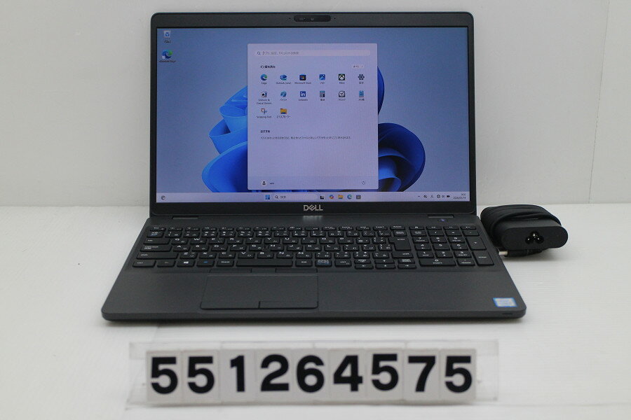 15 inches - DELL Latitude 5500 Core i5 8265U 1.6GHz/8GB/256GB(SSD)/15.6W/FHD(1920x1080)/Win11【中古】【20260521】