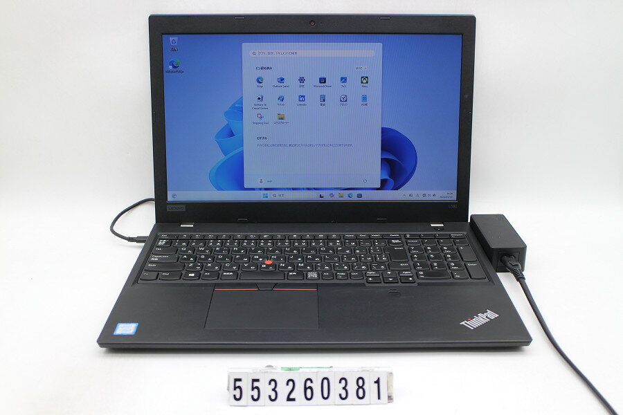 Rakuten - Lenovo ThinkPad L580 Core i5 8250U 1.6GHz/8GB/256GB(SSD)/15.6W/FWXGA(1366x768)/Win11【中古】【20260521】