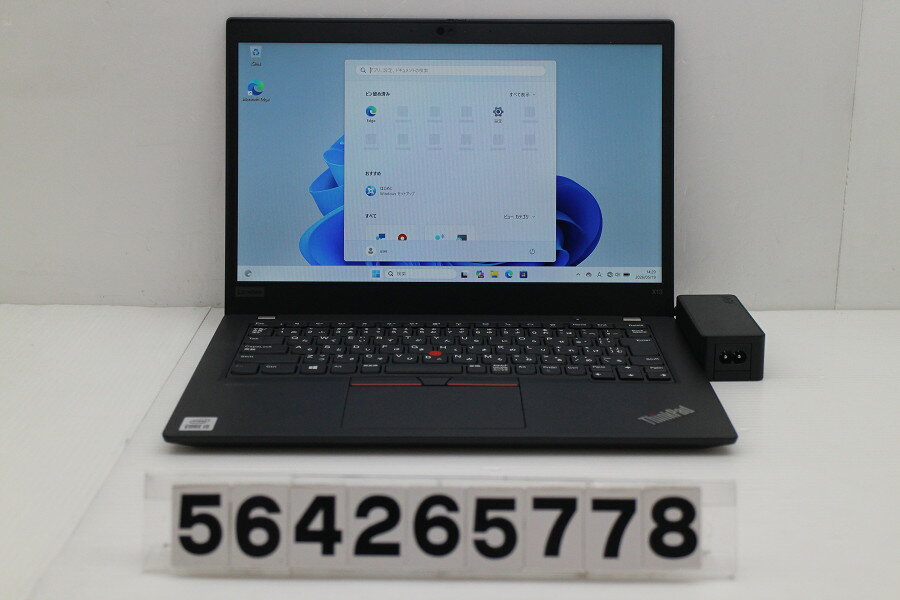13 inches - Lenovo ThinkPad X13 Gen1 Core i5 10210U 1.6GHz/8GB/256GB(SSD)/13.3W/FHD(1920x1080)/Win11【中古】【20260521】