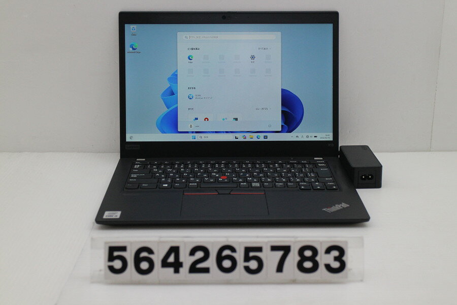 Lenovo - Lenovo ThinkPad X13 Gen1 Core i5 10210U 1.6GHz/8GB/256GB(SSD)/13.3W/FHD(1920x1080)/Win11【中古】【20260521】