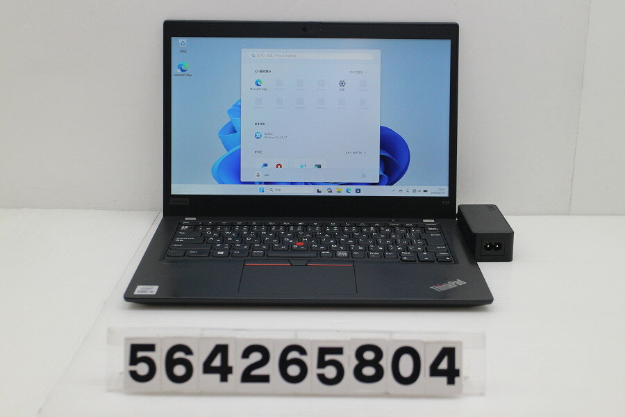 13 inches - Lenovo ThinkPad X13 Gen1 Core i5 10210U 1.6GHz/8GB/256GB(SSD)/13.3W/FHD(1920x1080)/Win11【中古】【20260521】