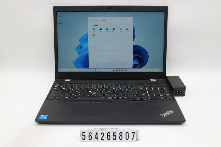 15 inches - Lenovo ThinkPad L15 Gen2 Core i5 1135G7 2.4GHz/8GB/256GB(SSD)/15.6W/FHD(1920x1080)/Win11【中古】【20260521】