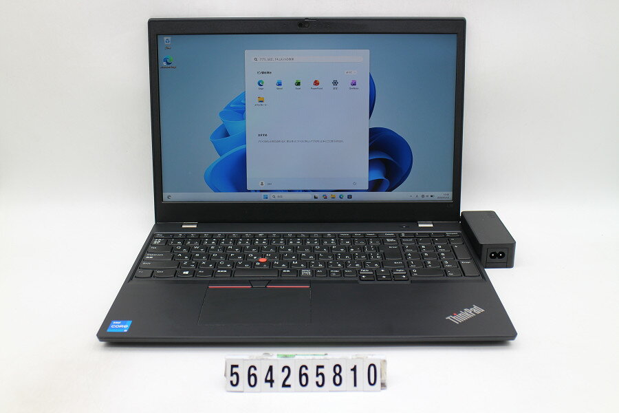 12 inches - Lenovo ThinkPad L15 Gen2 Core i5 1135G7 2.4GHz/8GB/256GB(SSD)/15.6W/FHD(1920x1080)/Win11【中古】【20260521】