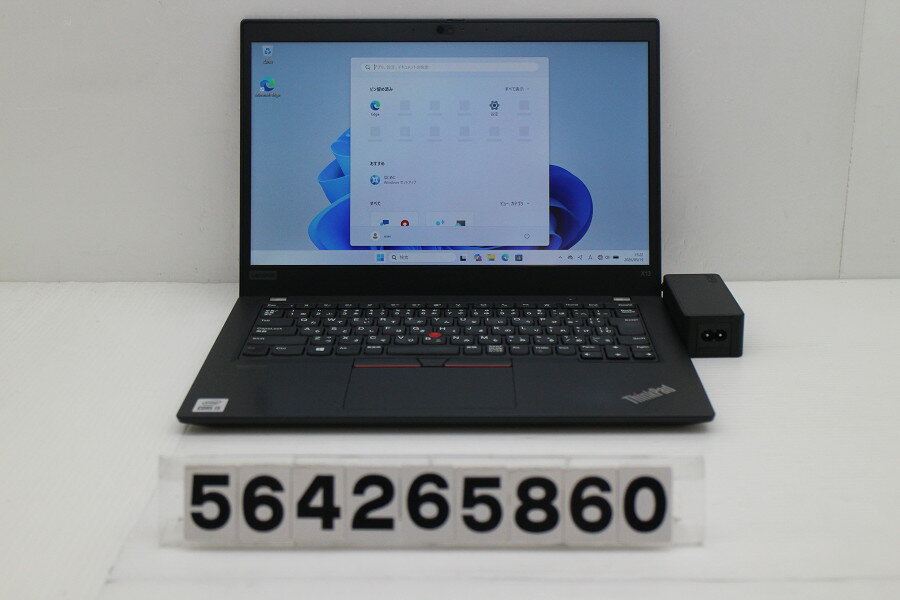 ASUS - Lenovo ThinkPad X13 Gen1 Core i5 10210U 1.6GHz/8GB/256GB(SSD)/13.3W/FHD(1920x1080)/Win11【中古】【20260521】