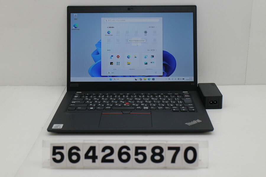 樂天商城 - Lenovo ThinkPad X13 Gen1 Core i5 10210U 1.6GHz/8GB/256GB(SSD)/13.3W/FHD(1920x1080)/Win11【中古】【20260521】
