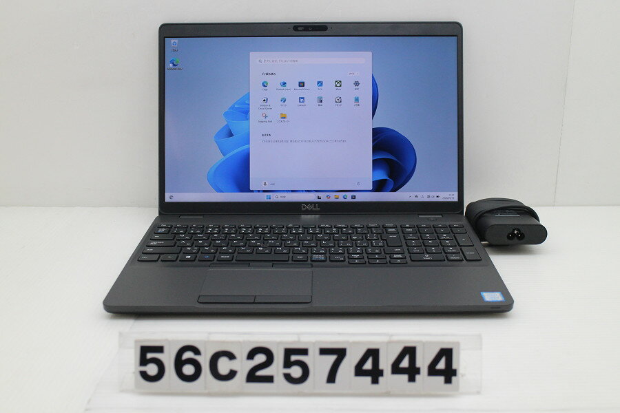 12 inches - DELL Latitude 5500 Core i5 8265U 1.6GHz/8GB/256GB(SSD)/15.6W/FHD(1920x1080)/Win11【中古】【20260521】