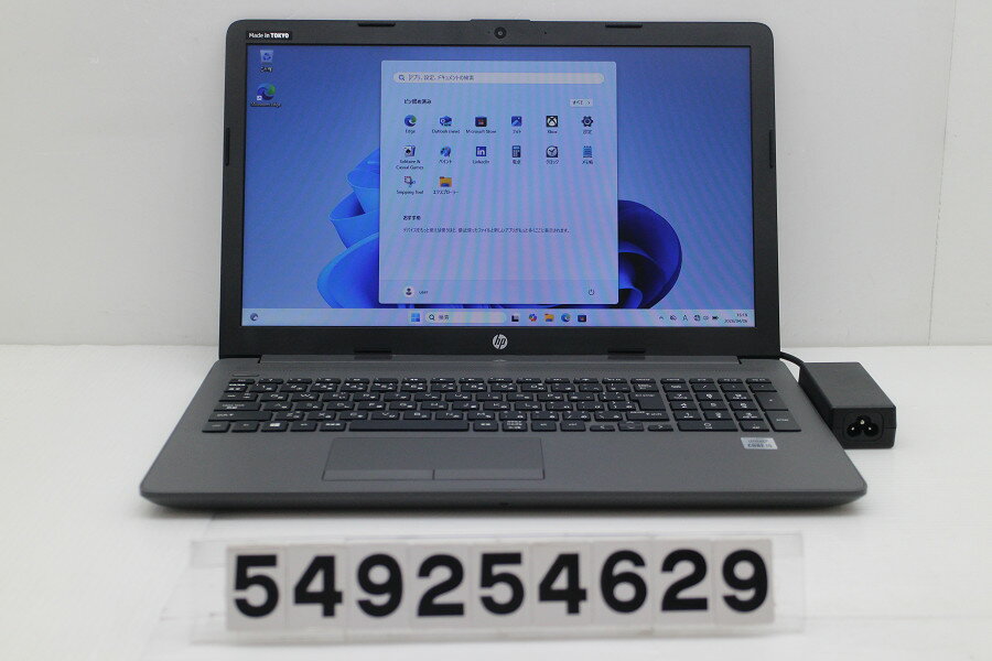 Other - hp 250 G7 Core i5 1035G1 1GHz/8GB/256GB(SSD)/Multi/15.6W/FWXGA(1366x768)/Win11【中古】【20260408】