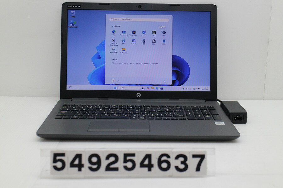 SONY - hp 250 G7 Core i5 1035G1 1GHz/8GB/256GB(SSD)/Multi/15.6W/FWXGA(1366x768)/Win11【中古】【20260408】
