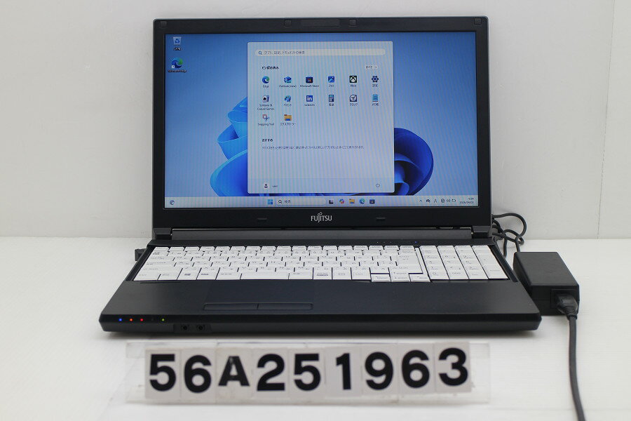 樂天商城 - 富士通 LIFEBOOK A748/TX Core i3 8130U 2.2GHz/8GB/256GB(SSD)/Multi/15.6W/FWXGA(1366x768)/Win11【中古】【20260408】
