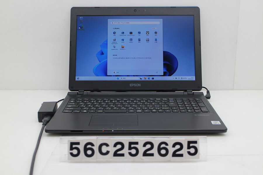 15 inches + - EPSON Endeavor NJ4400E Core i5 10210U 1.6GHz/8GB/256GB(SSD)/DVD/15.6W/FWXGA(1366x768)/Win11【中古】【20260408】
