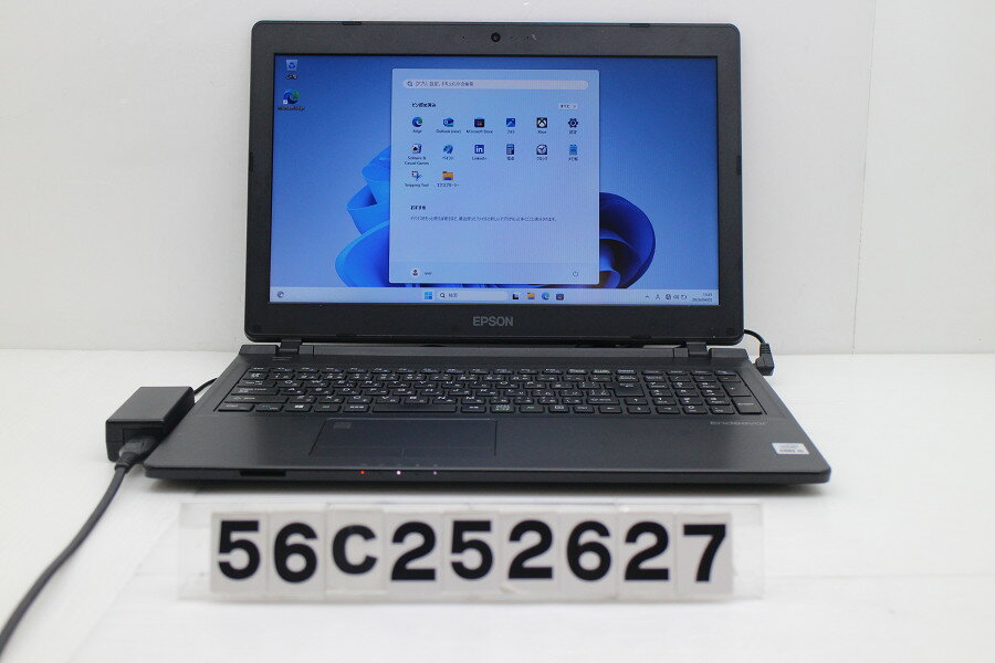 12 inches + - EPSON Endeavor NJ4400E Core i5 10210U 1.6GHz/8GB/256GB(SSD)/DVD/15.6W/FWXGA(1366x768)/Win11【中古】【20260408】