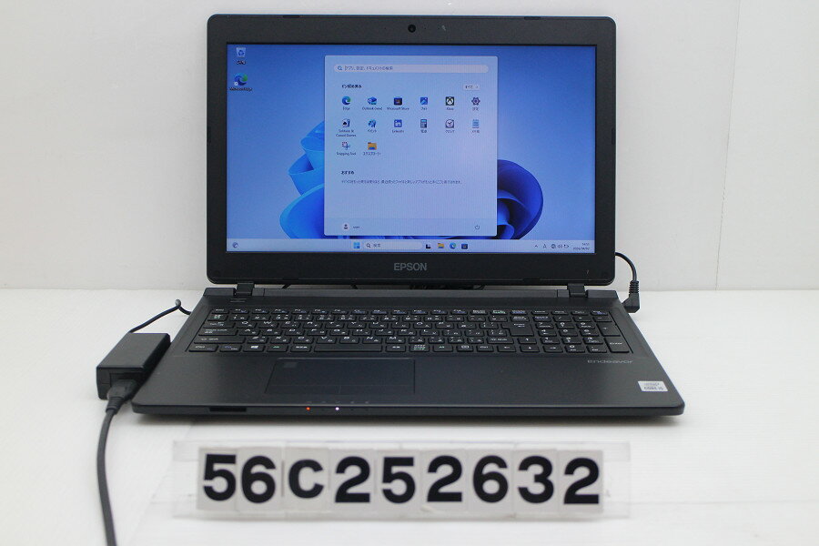 12 inches + - EPSON Endeavor NJ4400E Core i5 10210U 1.6GHz/8GB/256GB(SSD)/DVD/15.6W/FWXGA(1366x768)/Win11【中古】【20260408】