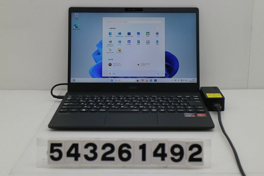 樂天商城 - NEC PC-VK540CZCB Ryzen 5 5500U 2.1GHz/8GB/128GB(SSD)/13.3W/FHD(1920x1080)/Win11【中古】【20260421】