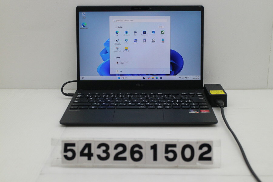 13 吋 - NEC PC-VK540CZFB Ryzen 5 5500U 2.1GHz/8GB/256GB(SSD)/13.3W/FHD(1920x1080)/Win11【中古】【20260421】