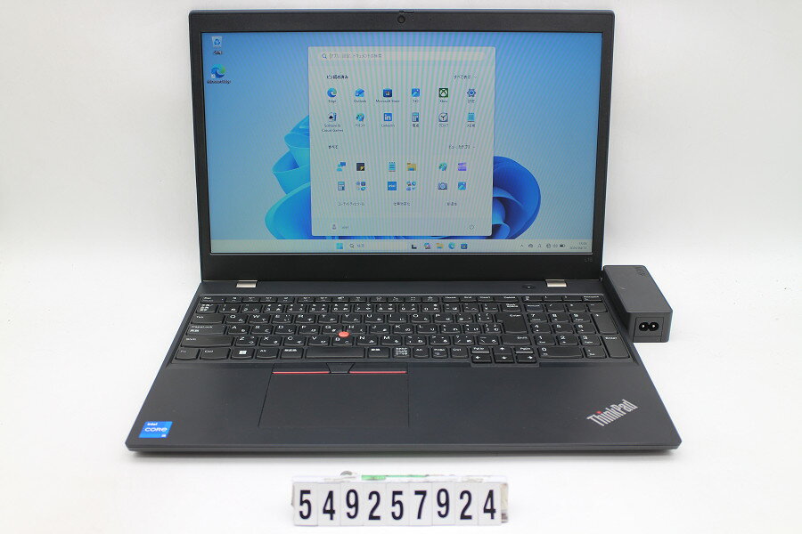 15 inches - Lenovo ThinkPad L15 Gen2 Core i5 1135G7 2.4GHz/8GB/256GB(SSD)/15.6W/FWXGA(1366x768)/Win11【中古】【20260421】