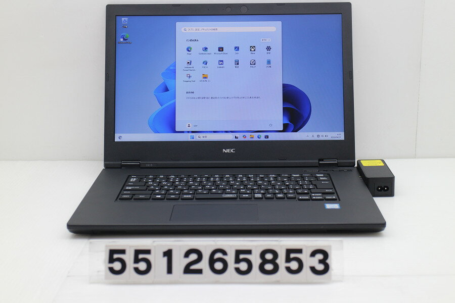 12 inches - NEC PC-VKT16XZG5 Core i5 8265U 1.6GHz/8GB/256GB(SSD)/Multi/15.6W/FWXGA(1366x768)/Win11【中古】【20260421】