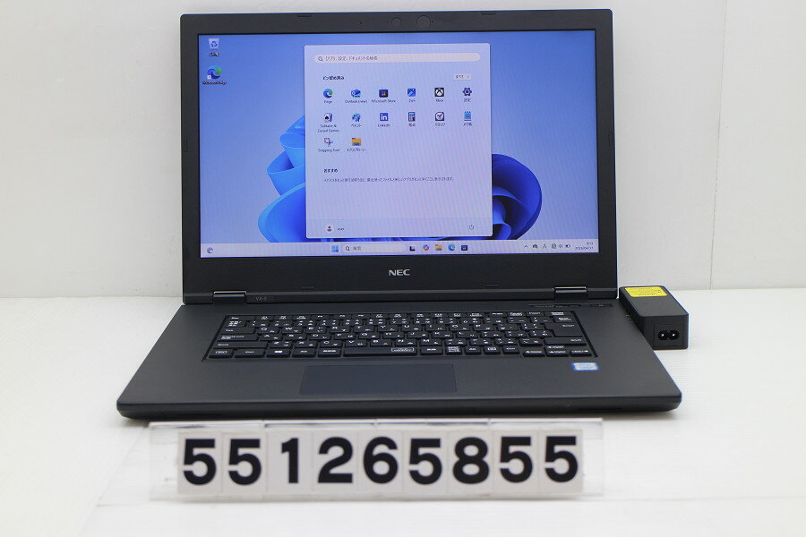 15 inches - NEC PC-VKT16XZG5 Core i5 8265U 1.6GHz/8GB/256GB(SSD)/Multi/15.6W/FWXGA(1366x768)/Win11【中古】【20260421】