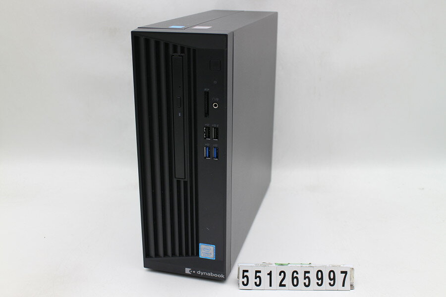 Desktop PC （Separate Type） - dynabook dynaDesk DT100/M Core i5 8500 3GHz/8GB/256GB(SSD)/Multi/Win11【中古】【20260421】