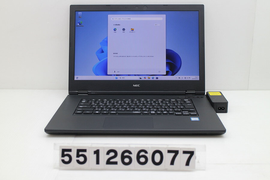 SHARP - NEC PC-VKT16XZG5 Core i5 8265U 1.6GHz/8GB/256GB(SSD)/Multi/15.6W/FWXGA(1366x768)/Win11【中古】【20260416】