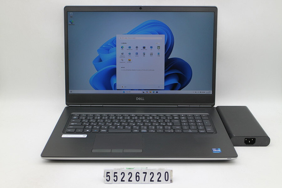 17 吋 - DELL Precision 7760 Xeon W 11855M 3.2GHz/64GB/1TB(SSD)/17.3W/FHD(1920x1080)/Win11/NVIDIA RTX A3000 Laptop GPU【中古】【20260416】